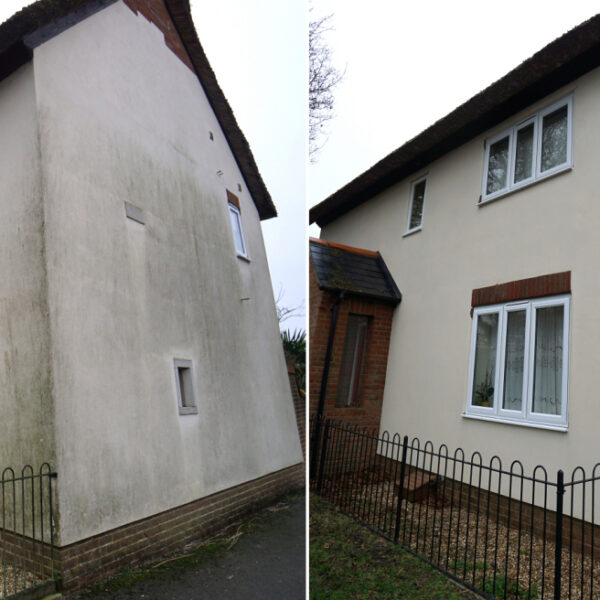 nettoyage noir façade